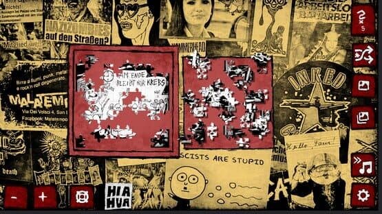 Nachkriegsratten Punk-Rock Puzzle — screenshot 1