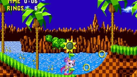 Blaze the Cat in Sonic the Hedgehog — screenshot 2