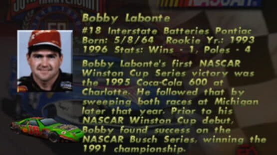 NASCAR 98: Collector's Edition — screenshot 1