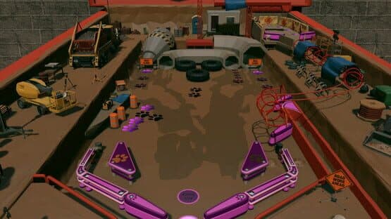 Roxy Raccoon's Pinball Panic: Construction Chaos — screenshot 1