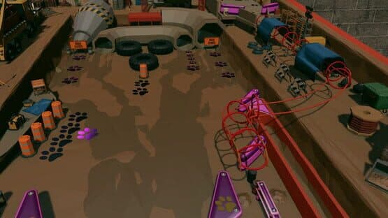 Roxy Raccoon's Pinball Panic: Construction Chaos — screenshot 2
