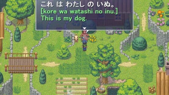 Learn Japanese RPG: Hiragana Forbidden Speech — screenshot 1