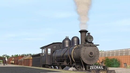 Trainz Plus: ZecRail V499 Blue & Gold and Christmas 2019 — screenshot 6