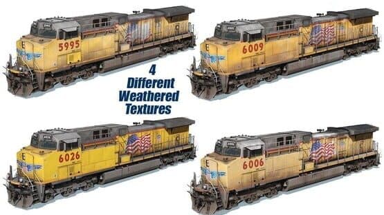 Trainz Plus: UP AC4400CW #5982-6081 — screenshot 4