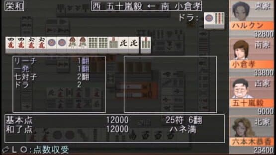 Mahjong Haoh: Dankyuu Battle II — screenshot 1