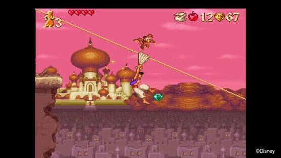 Disney Classic Games: Aladdin and The Lion King - The Jungle Book and More Aladdin Pack — screenshot 2