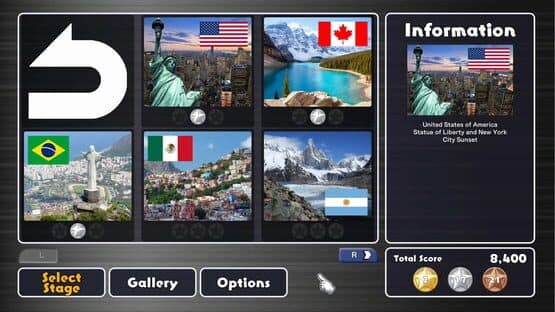 Jigsaw Masterpieces: Landscapes with Flags of the World - Americas vol.1 — screenshot 4