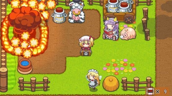 Fura-fura Bouken Flan-chan: Kaizoku Zaihou Tanken-tai — screenshot 2