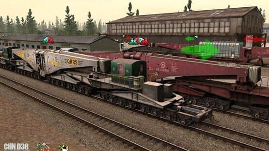 Trainz Railroad Simulator 2022: China D38 Schnabel Car - Full Pack — screenshot 2