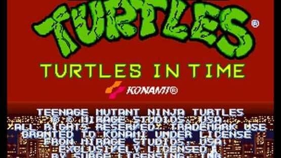 Teenage Mutant Ninja Turtles: Turtles in Time — screenshot 1