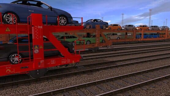 Trainz Railroad Simulator 2022: Laaers Car Transporter — screenshot 1