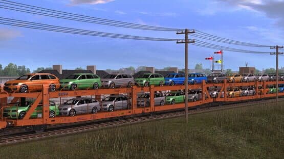 Trainz Railroad Simulator 2022: Laaers Car Transporter — screenshot 7