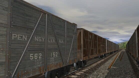 Trainz Railroad Simulator 2022: PRR X23 Boxcar — screenshot 7