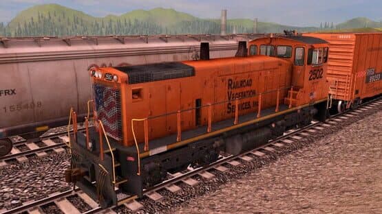 Trainz Railroad Simulator 2022: RVSX Vegetation Control Train — screenshot 2