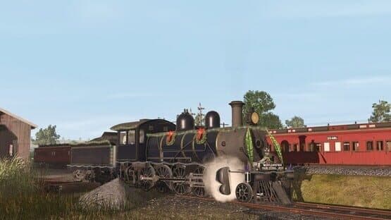 Trainz Railroad Simulator 2022: ZecRail V499 Blue & Gold and Christmas 2019 — screenshot 1