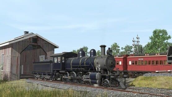 Trainz Railroad Simulator 2022: ZecRail V499 Blue & Gold and Christmas 2019 — screenshot 2