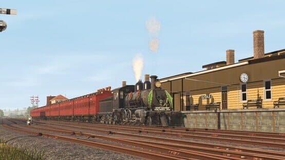 Trainz Railroad Simulator 2022: ZecRail V499 Blue & Gold and Christmas 2019 — screenshot 5
