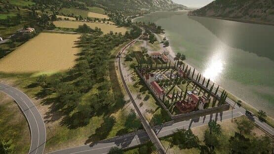 Trainz Railroad Simulator 2022: Sebino Lake, Italy — screenshot 3
