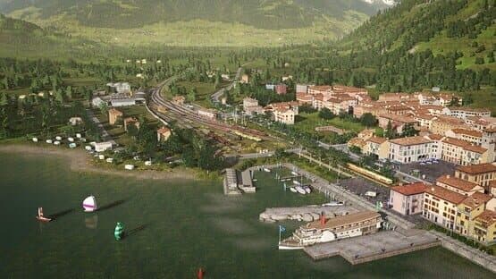 Trainz Railroad Simulator 2022: Sebino Lake, Italy — screenshot 4