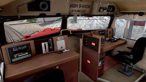 Trainz Railroad Simulator 2022: BNSF GE Dash-9 44CW Warbonnet — screenshot 1