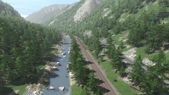 Trainz Railroad Simulator 2022: Canadian Rocky Mountains Viktor Lake to Ross Peak and Glacier — screenshot 1