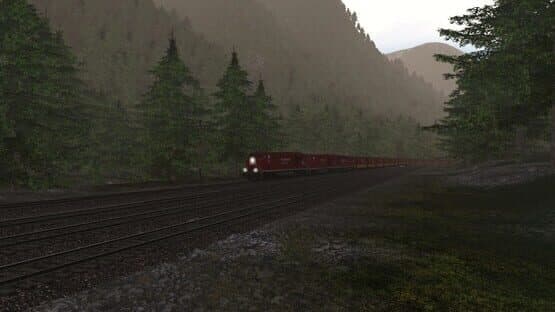 Trainz Railroad Simulator 2022: Canadian Rocky Mountains Viktor Lake to Ross Peak and Glacier — screenshot 7