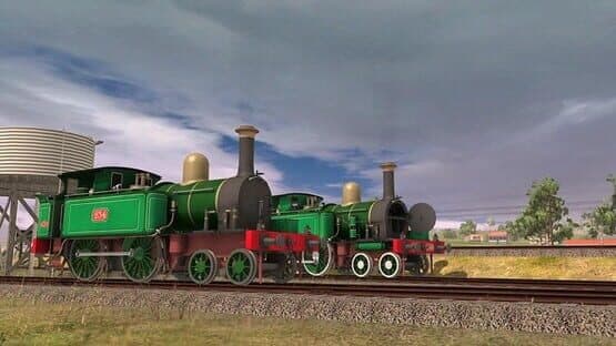 Trainz Railroad Simulator 2022: VR M Class 4-4-0 - Early 2 Tone Green — screenshot 2