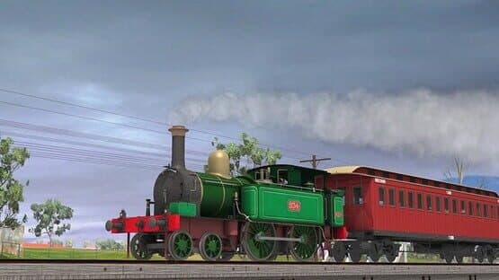 Trainz Railroad Simulator 2022: VR M Class 4-4-0 - Early 2 Tone Green — screenshot 3