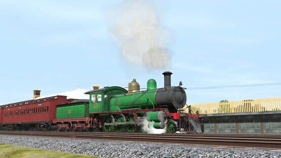 Trainz Railroad Simulator 2022: Victorian Railways V Class 2 Tone Green — screenshot 1