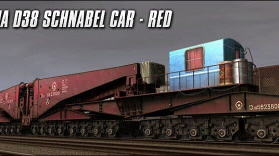 Trainz Plus: China D38 Schnabel Car - Red — screenshot 1
