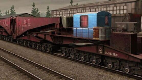 Trainz Plus: China D38 Schnabel Car - Red — screenshot 6