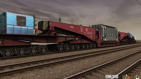 Trainz Plus: China D38 Schnabel Car — screenshot 5