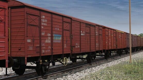 Trainz Plus: CFR Marfa Gbs/Gbgs freight car pack — screenshot 5