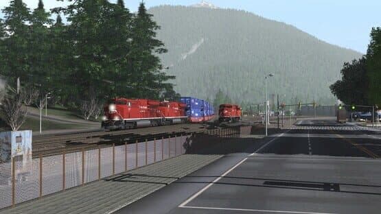Trainz Plus: Canadian Rocky Mountains Viktor Lake to Ross Peak and Glacier — screenshot 7