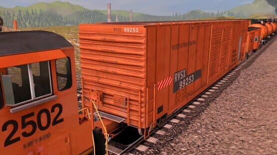 Trainz Plus: RVSX Vegetation Control Train — screenshot 1