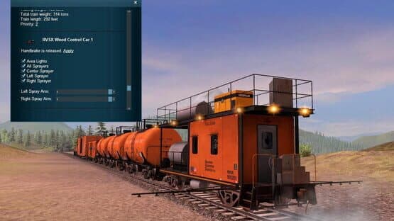 Trainz Plus: RVSX Vegetation Control Train — screenshot 3