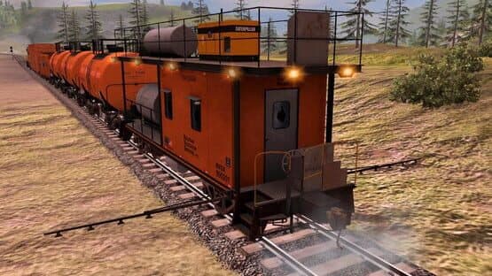 Trainz Plus: RVSX Vegetation Control Train — screenshot 4