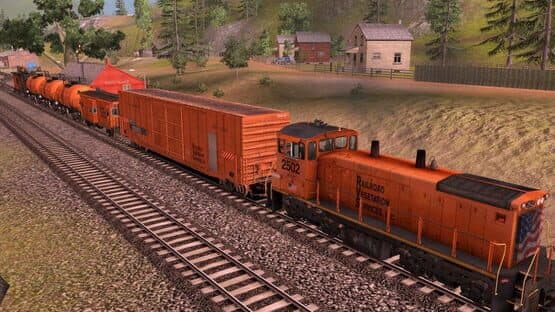 Trainz Plus: RVSX Vegetation Control Train — screenshot 5