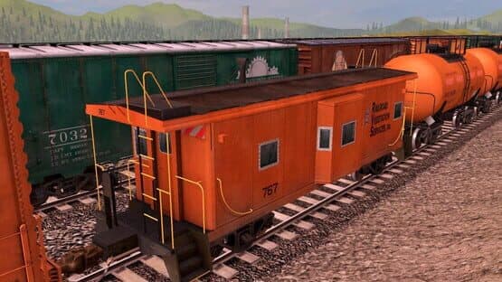 Trainz Plus: RVSX Vegetation Control Train — screenshot 8