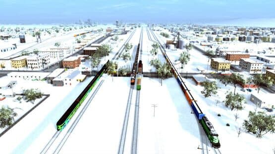 Trainz Plus: Season Town Northern Rail Road Route — screenshot 1