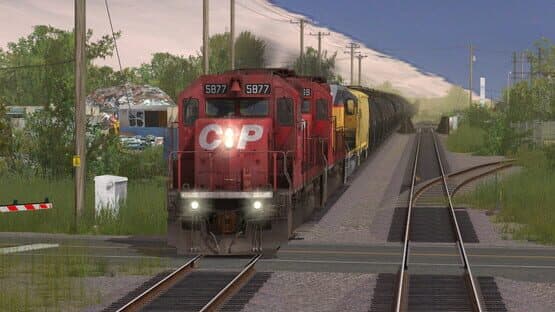 Trainz Plus: CP SD40-2 #5865-5879 Dual Flags — screenshot 5