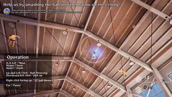 A Game That Saves the Muscles Caught in the Ceiling of the Gymnasium — screenshot 2