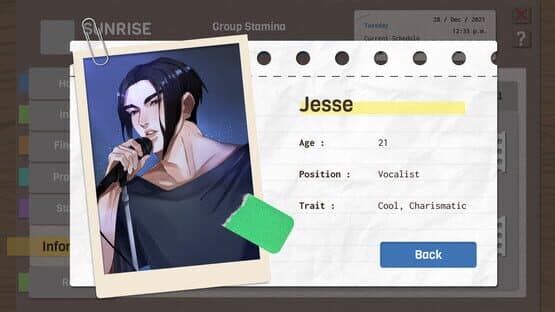 K-Pop & Rock Band Manager — screenshot 2