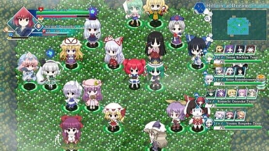 Touhou Genso Wanderer: Lotus Labyrinth R - Lotus Friends — screenshot 2