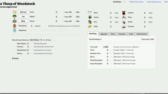 CivClicker — screenshot 1