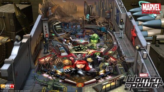 Pinball FX2: Marvel's Women of Power — screenshot 1