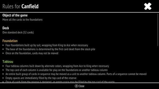 Canfield — screenshot 6