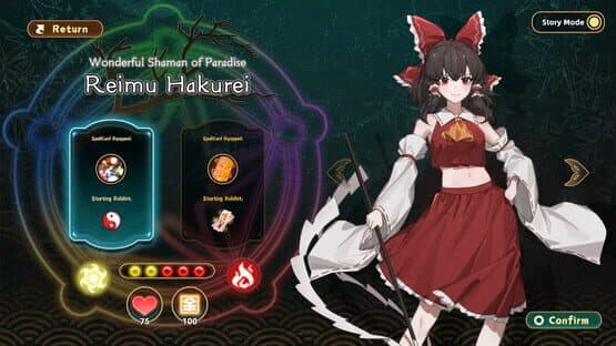 Touhou: Lost Branch of Legend — screenshot 5