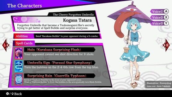 Touhou Spell Bubble: Character Pack Kogasa Tatara — screenshot 7