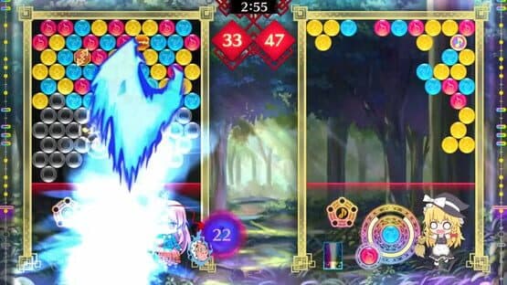 Touhou Spell Bubble: Character Pack Hata no Kokoro — screenshot 5